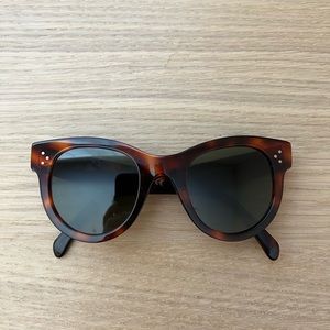 Celine Cat Eye Sunglasses Tortoise S003